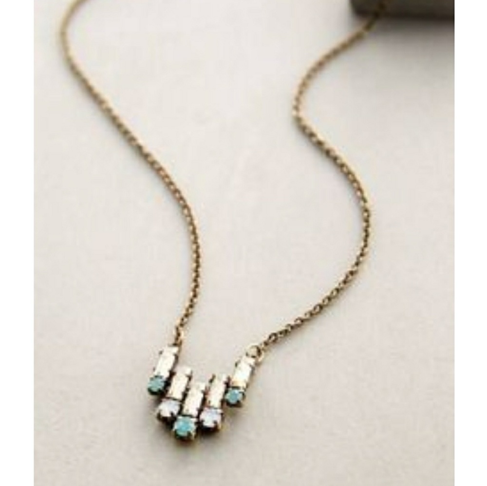 Anthropologie Sorrelli Deco Tilt Necklace